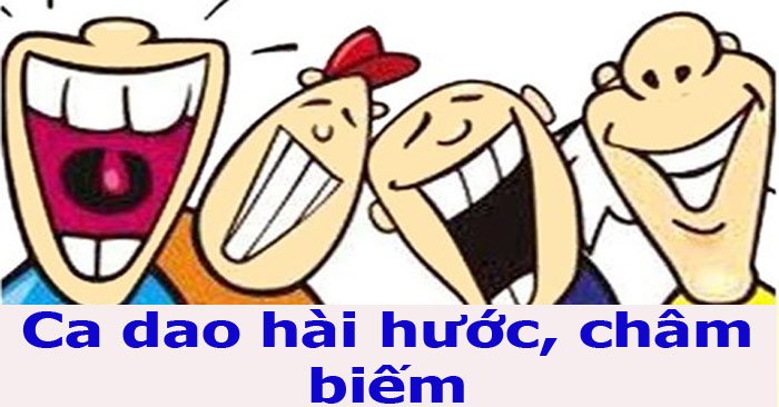 Ca dao hài hước phê phán thói lười nhác, nghiện ngập, tệ nạn, đa thê; phê phán thầy bói, thầy địa lí, thầy phù thuỷ trong xã hội cũ.