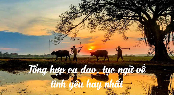 Những câu Ca dao - Tục ngữ hay về tình yêu đôi lứa