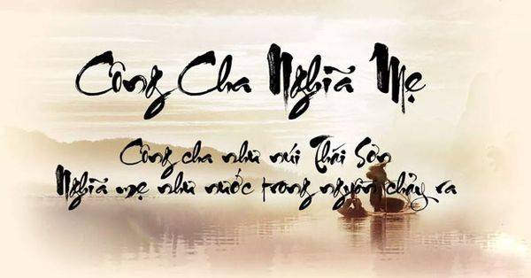 Công cha nghĩa mẹ là gì?