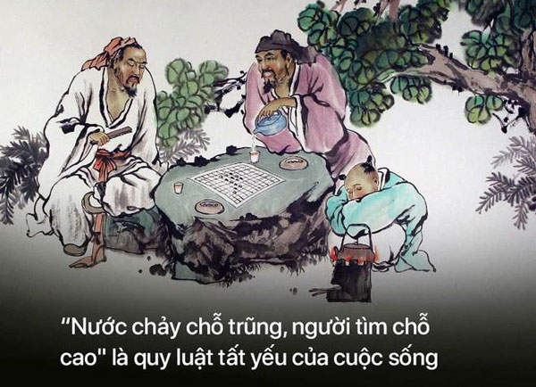 Nước chảy chỗ trũng, người tìm chỗ cao là quy luật tất yếu của cuộc sống