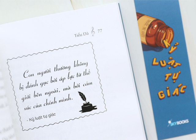 Nhấn vào ảnh để phóng to “Kỷ luật tự giác” Con người thường không bị đánh gục bởi áp lực từ thế giới bên ngoài, mà bở cảm xúc của chính mình