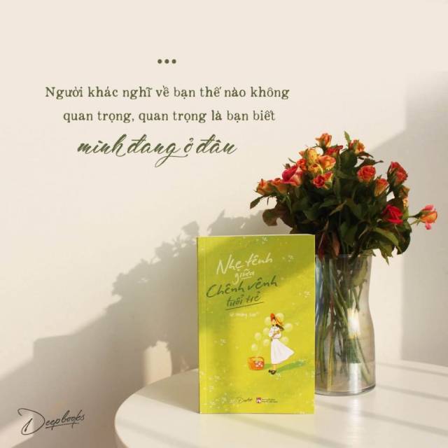 Sách Nhẹ tênh giữa những chênh vênh tuổi trẻ