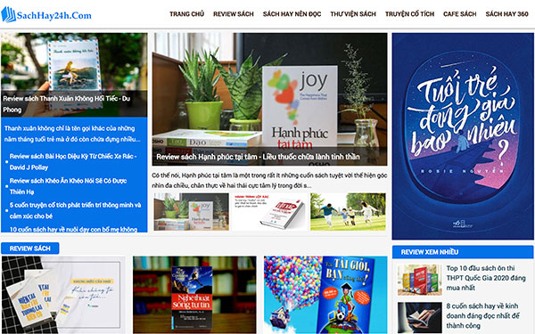 Trang web SachHay24H.com là trang đọc sách và đánh giá sách trực tuyến miễn phí rất tiện lợi và gần gũi với mọi người.