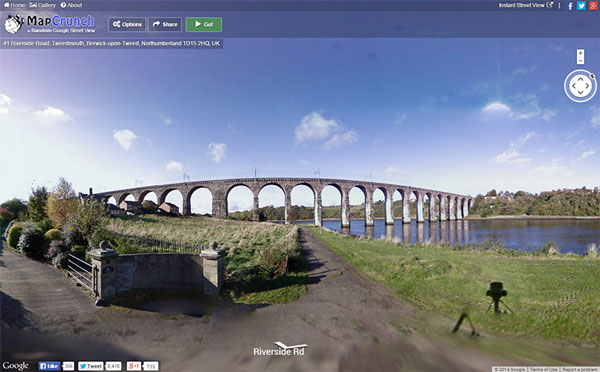 Khám phá thế giới nhiều hơn bằng MapCrunch