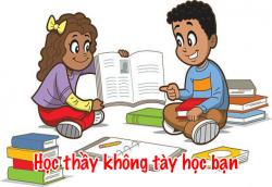 Học thầy không tày học bạn