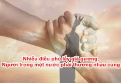 Giải thích câu “Nhiễu điều phủ lấy giá gương - Người trong một nước phải thương nhau cùng”